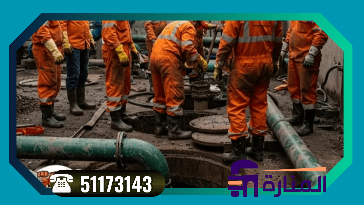 فريق متخصص في تسليك مجاري الاحمدي